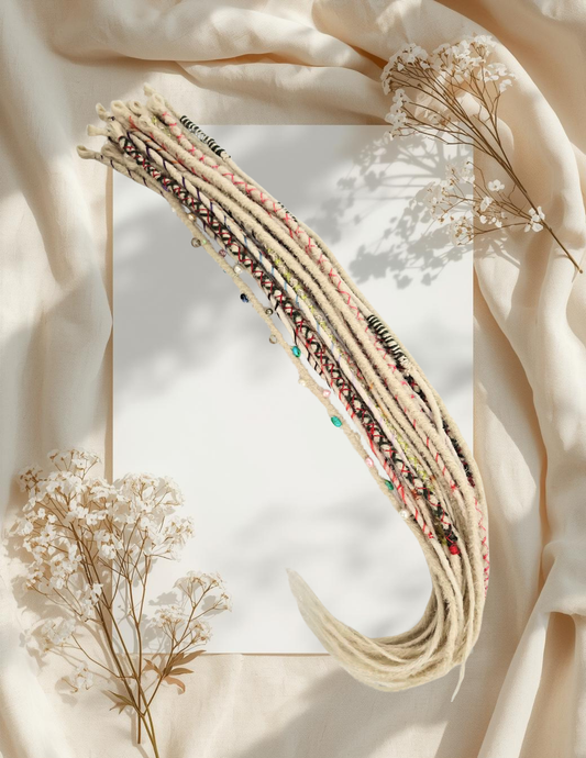 Dreadlocks Bohème Scintillante 🌸🌟