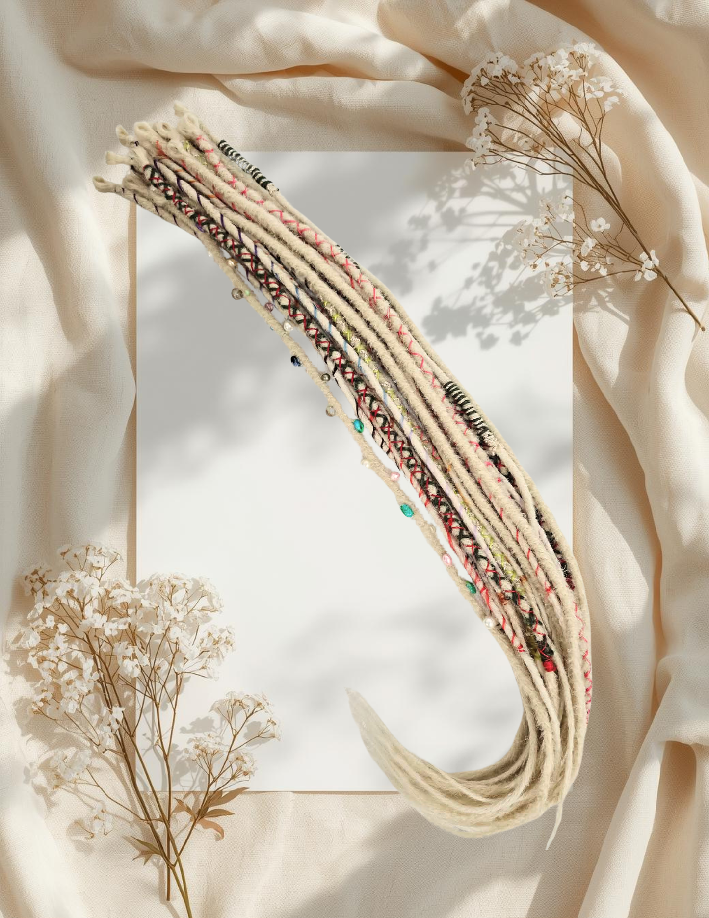 Dreadlocks Bohème Scintillante 🌸🌟