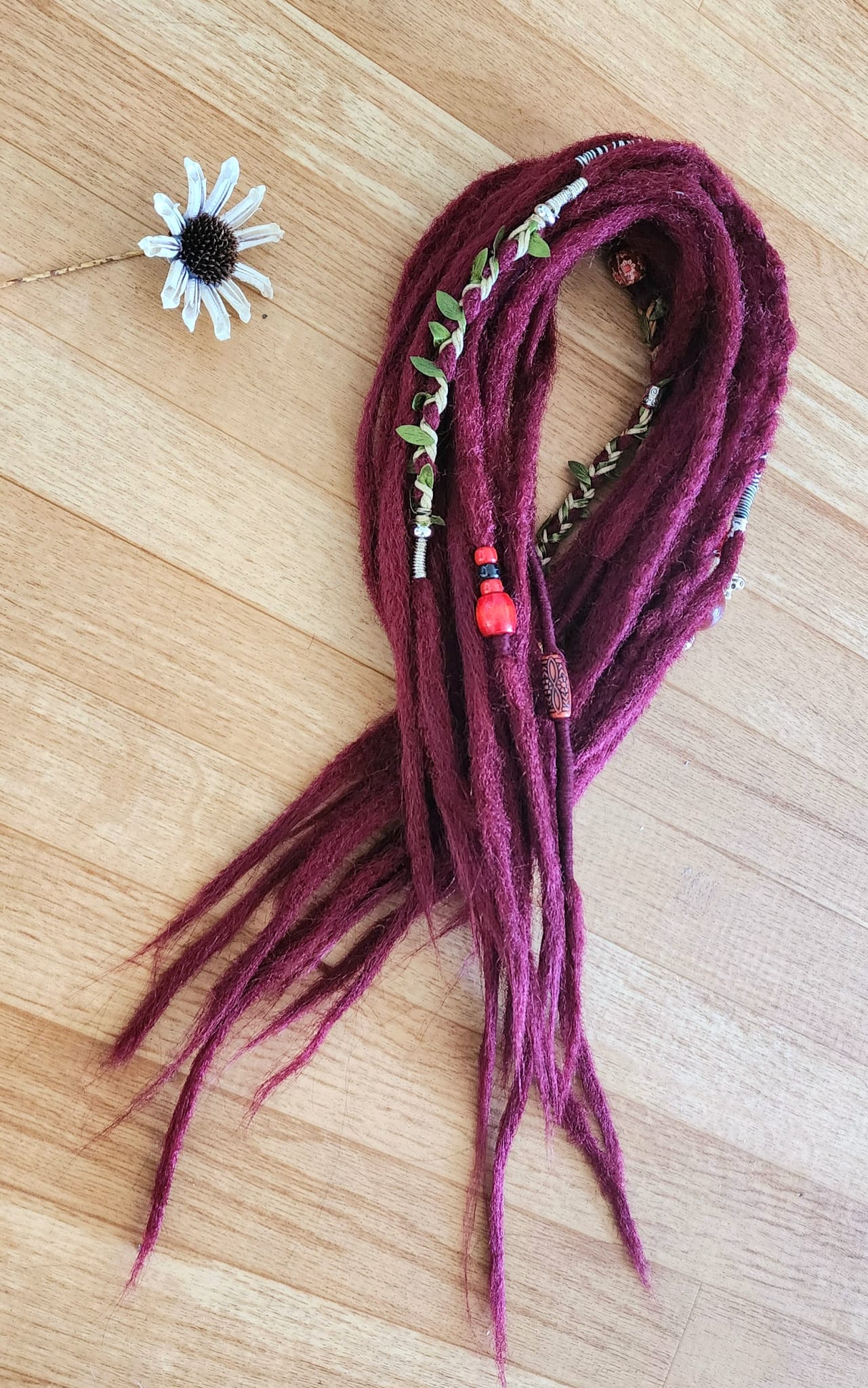 Dreadlocks Bordeaux Bohème💎🍷🍂