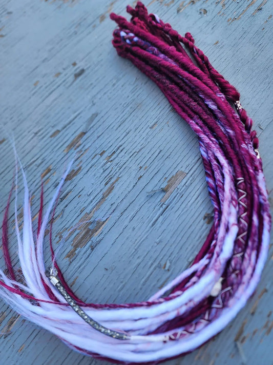 Rastas de fusión de frambuesa 💖💜