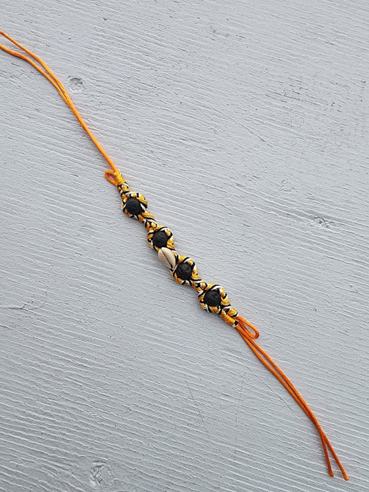 Bracelet Cauri Soleil ☀️⚫
