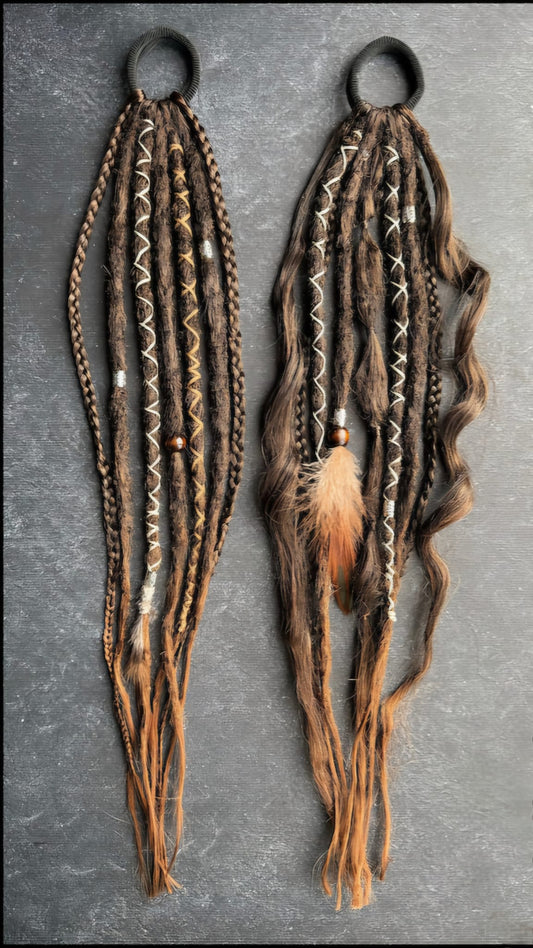 Dreadlocks Châtaignes Nomades 🌰🪵 - EmyNova