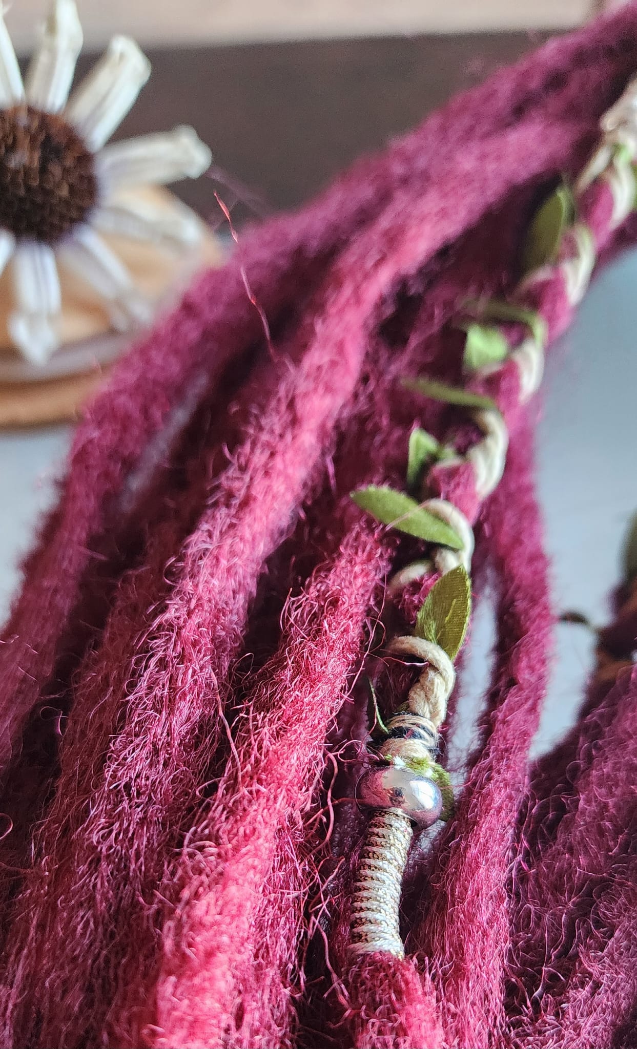Dreadlocks Bordeaux Bohème💎🍷🍂