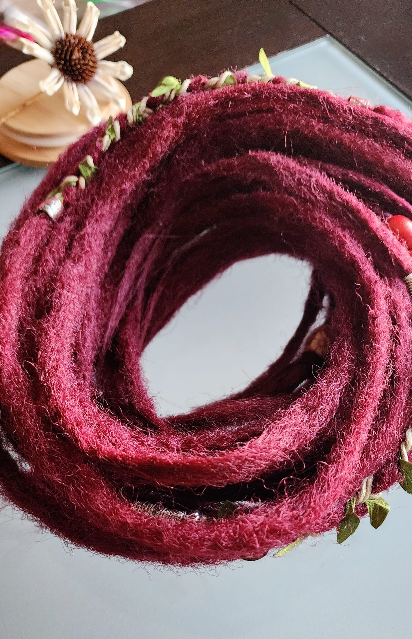 Dreadlocks Bordeaux Bohème💎🍷🍂 - EmyNova