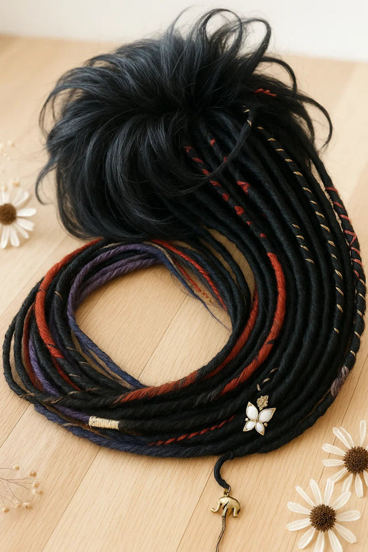 Dreadlocks | Messy bun |Sombre Envoûtement 🌌 - EmyNova