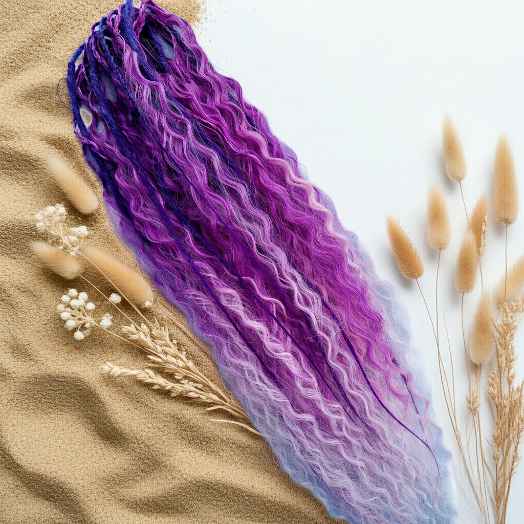 Curlocks Brossables Aurore Pourpre💜