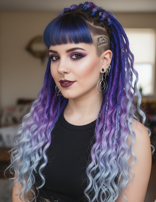 Curlocks Brossables Aurore Pourpre💜