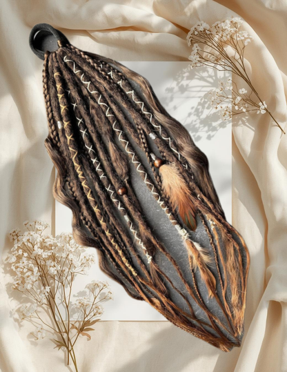 Dreadlocks Châtaignes Nomades 🌰🪵