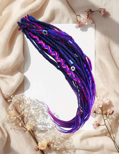 Dreadlocks Galaxie Mystique💜🩷