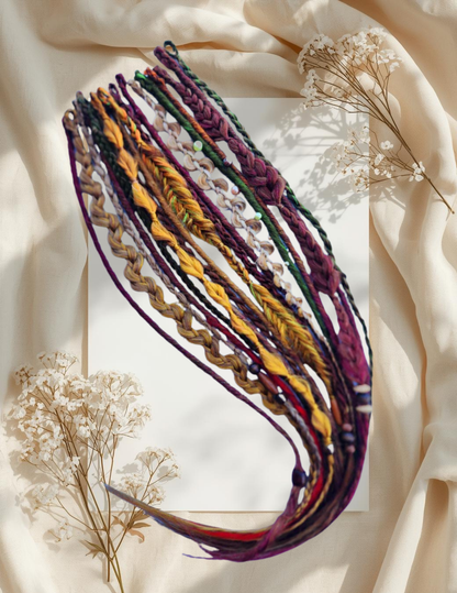 Dreadlocks Feuilles de Feu🔥🍁