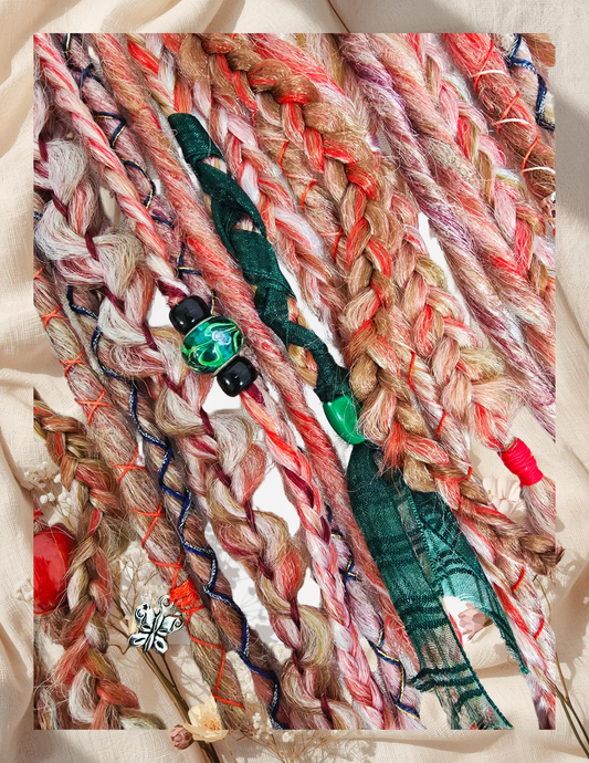 Dreadlocks Fée Rouge Épicée  ✨💖