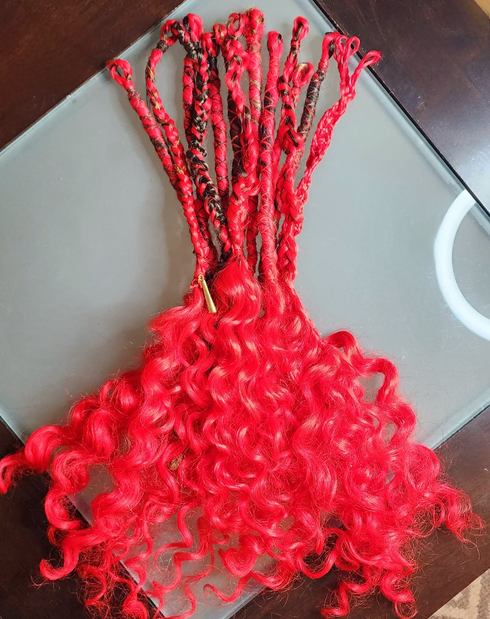 Dreadlocks Flammes Écarlates ❤️‍🔥🌹 - EmyNova