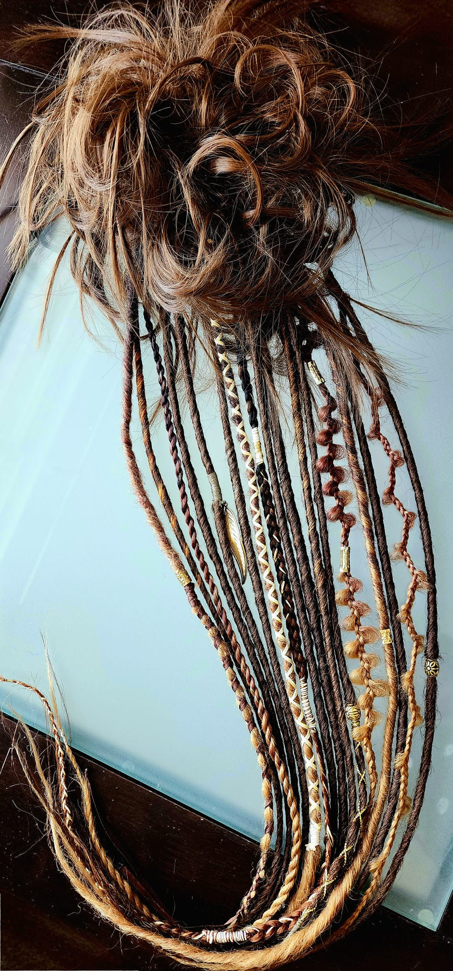 Dreadlocks | Messy bun | Racines d'Ambre🦋☀️ - EmyNova
