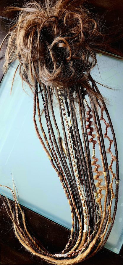 Dreadlocks | Messy bun | Racines d'Ambre🦋☀️ - EmyNova