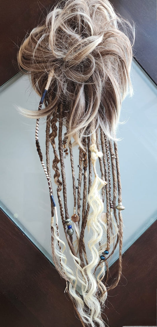 Dreadlocks | Messy bun | Éclats d'Opale💠🌫️🪞 - EmyNova