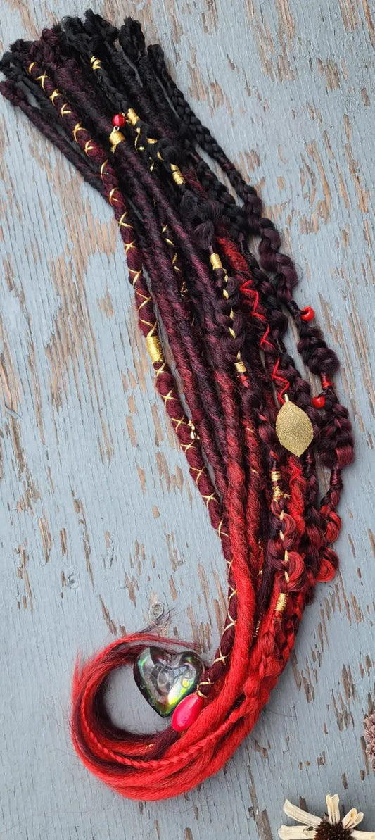 Dreadlocks Flamme Pourpre 🔥💜 - EmyNova