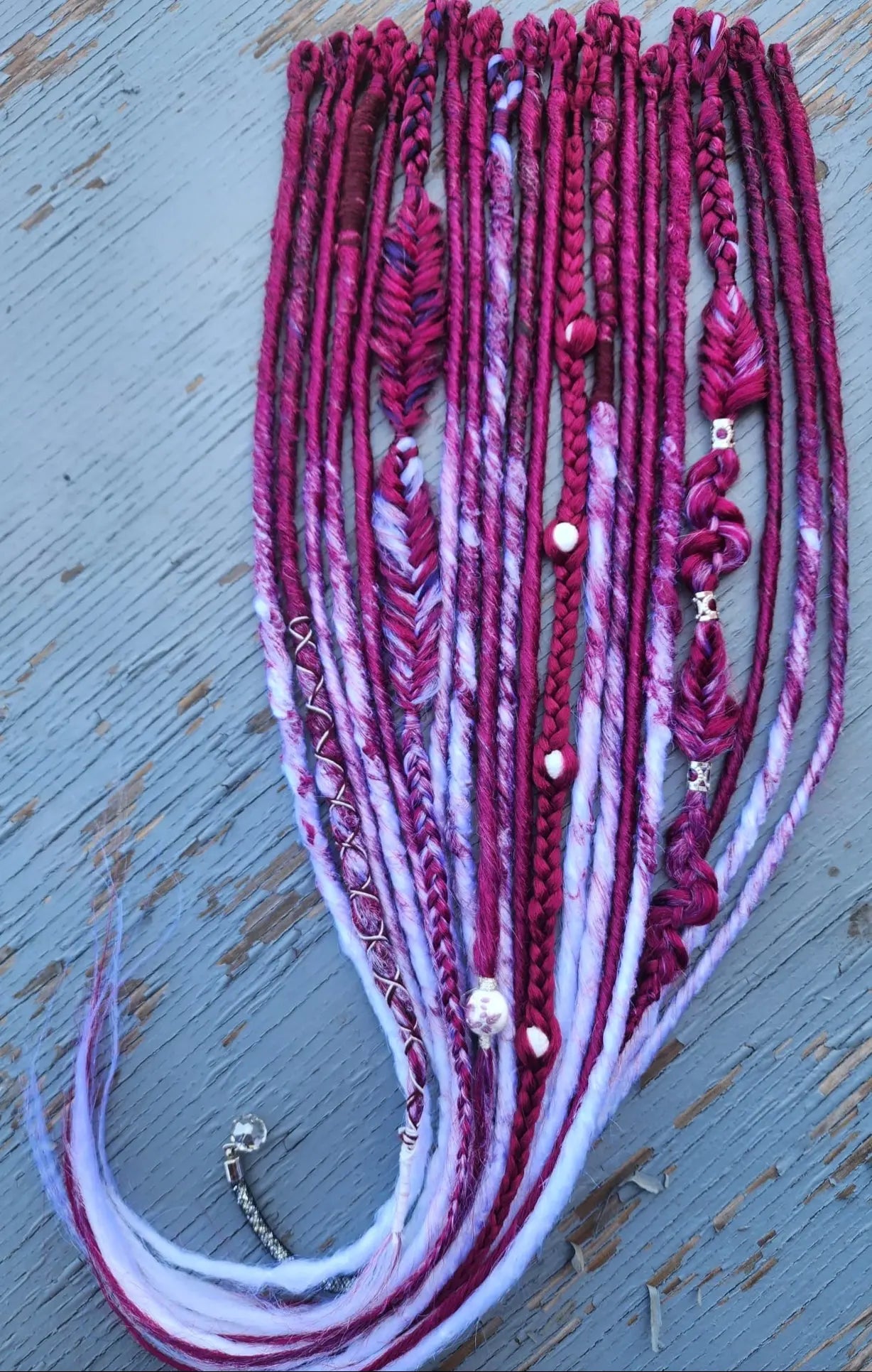 Dreadlocks Fusion Framboise 💖💜