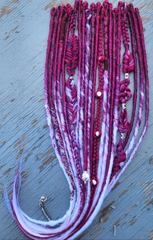 Dreadlocks Fusion Framboise 💖💜
