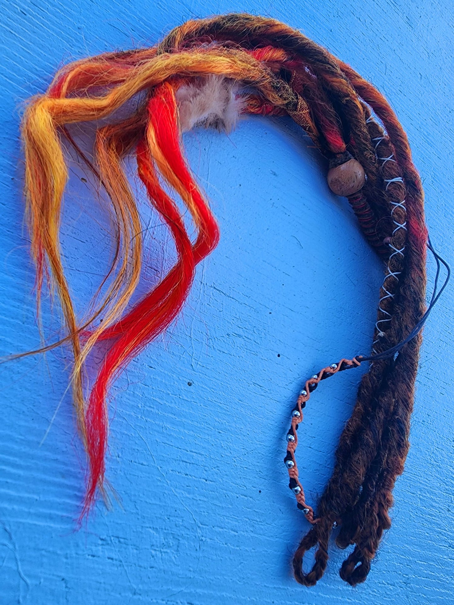 Dreadlocks Flammes tribales 🔥🧡