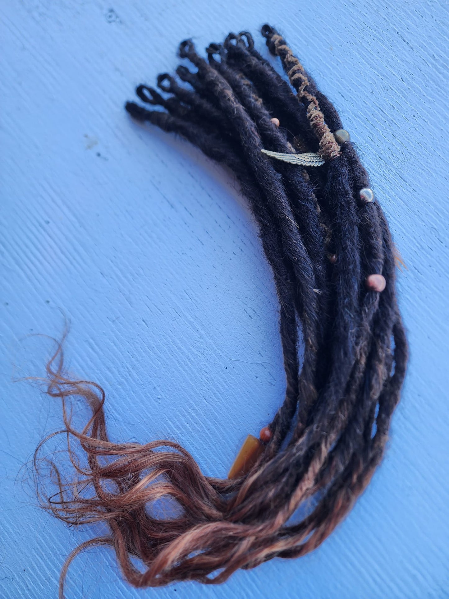 Dreadlocks Terre d'Ombres 🤎🦅 (vrai cheveux naturels)