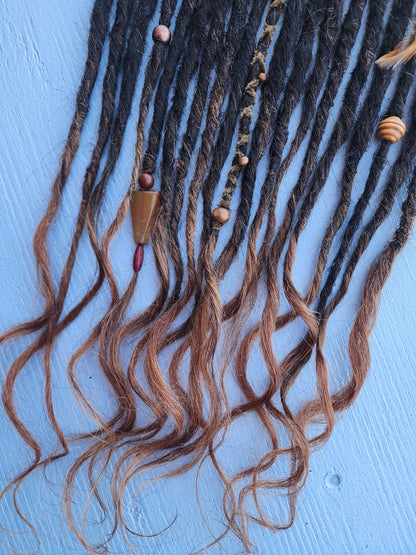 Dreadlocks Terre d'Ombres 🤎🦅 (vrai cheveux naturels)