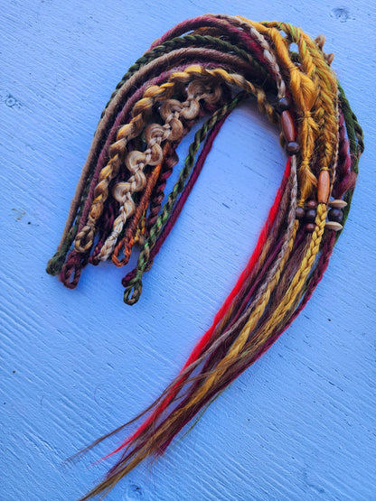 Dreadlocks Feuilles de Feu🔥🍁