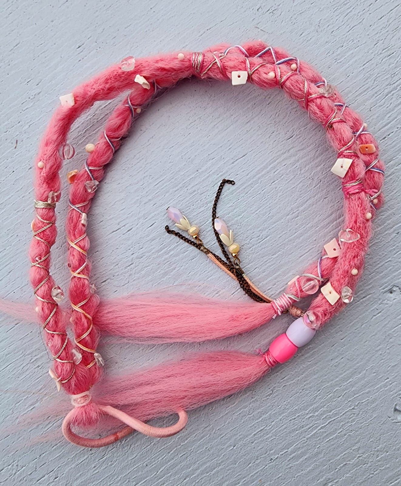 Dreadlocks Duo Rose Éclatant 💖💎