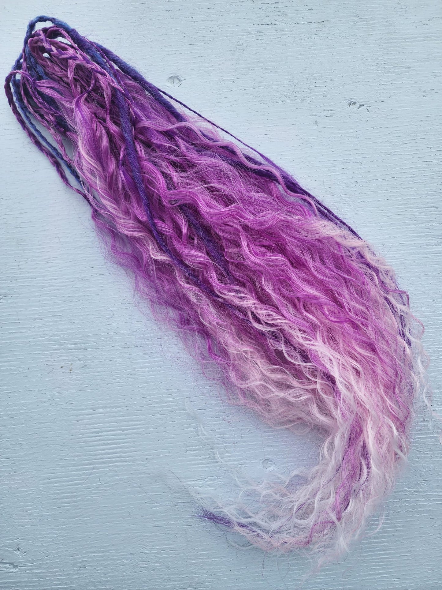 Dreadlocks Aurore Pourpre💜✨