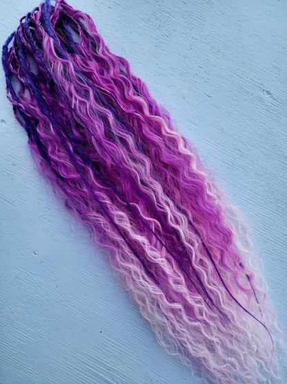 Dreadlocks Aurore Pourpre💜✨