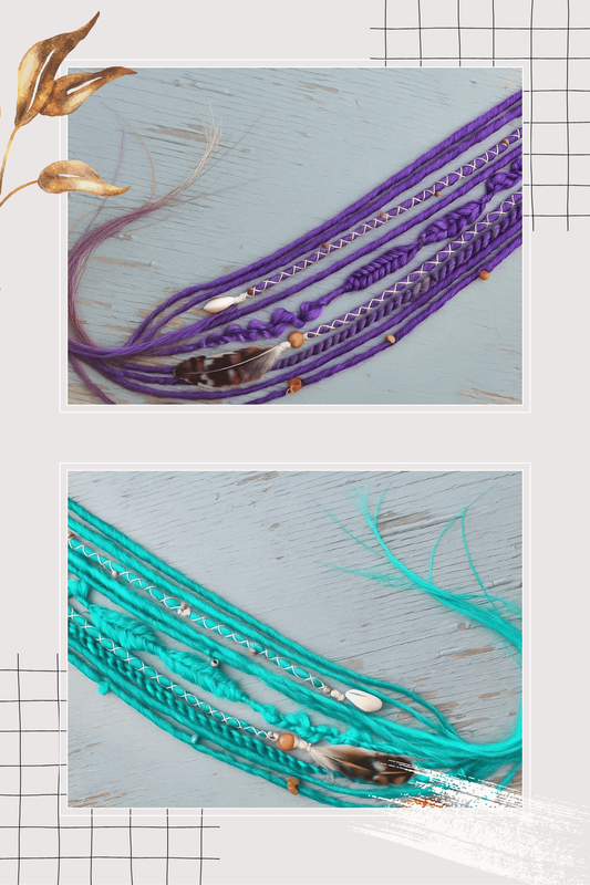 Dreadlocks Sur Mesure Coloré Uni