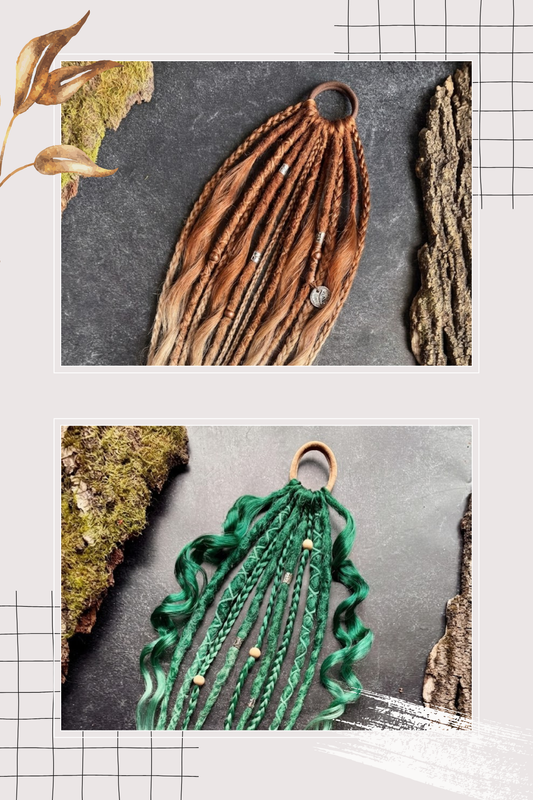 Dreadlocks Sur Mesure sur un Élastique