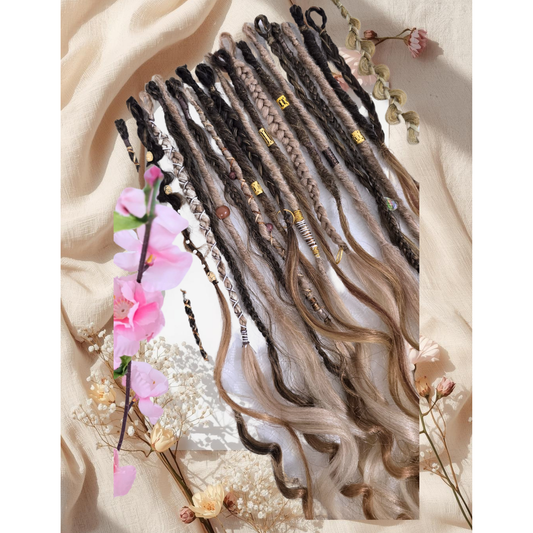 Dreadlocks Nuances Terrestres 🌿✨