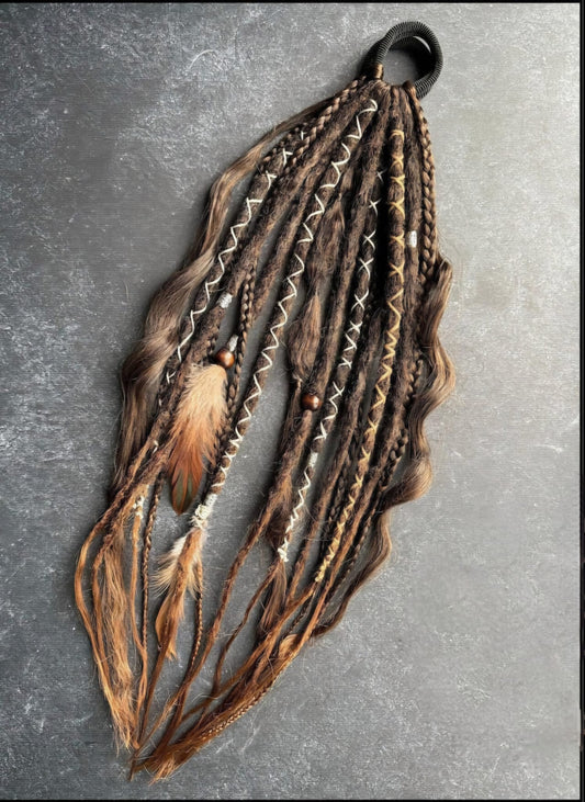 Dreadlocks Châtaignes Nomades 🌰🪵 - EmyNova