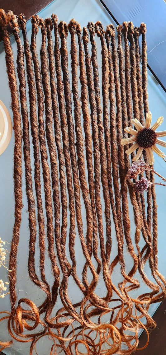 Dreadlocks Flammes d'Automne Cuivrée 🔥🍁 - EmyNova