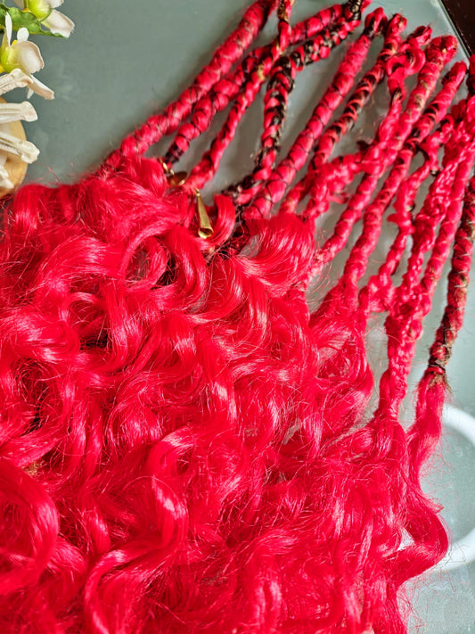 Dreadlocks Flammes Écarlates ❤️‍🔥🌹 - EmyNova