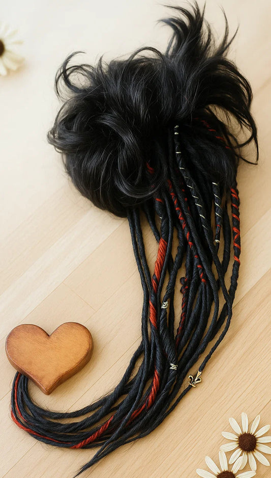Dreadlocks | Messy bun |Sombre Envoûtement 🌌 - EmyNova